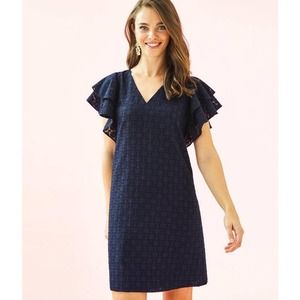 NWT Lilly Pulitzer Kathie Navy Tanzanian Dress